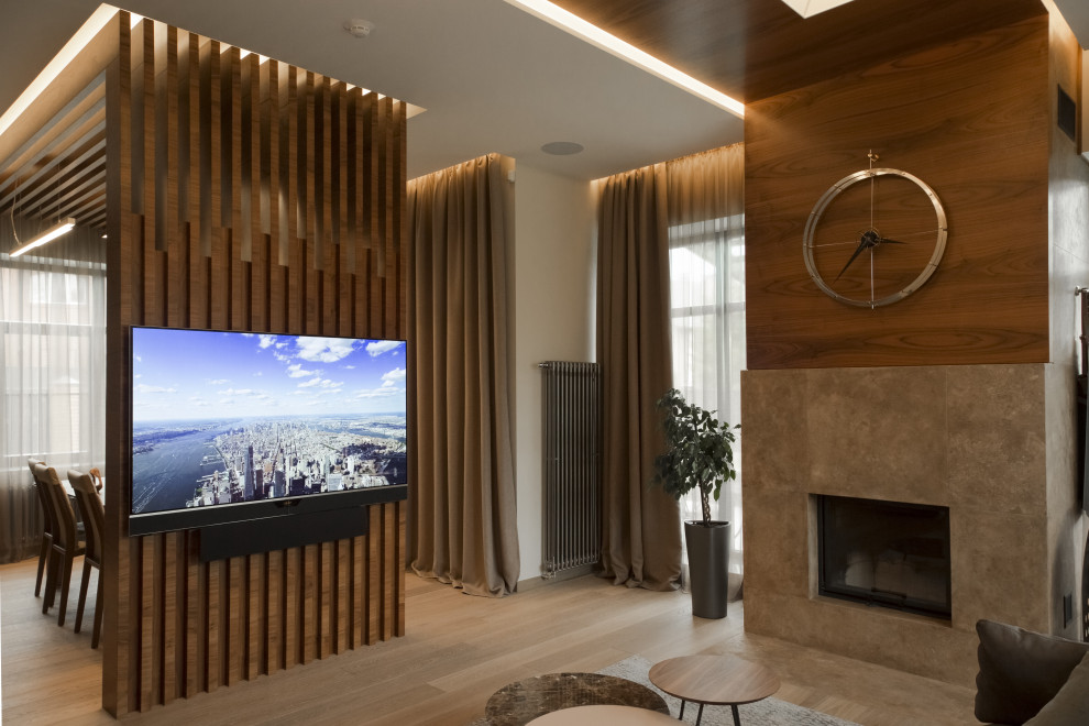 Интерьеры индивидуального жилого дома на Калужском шоссе