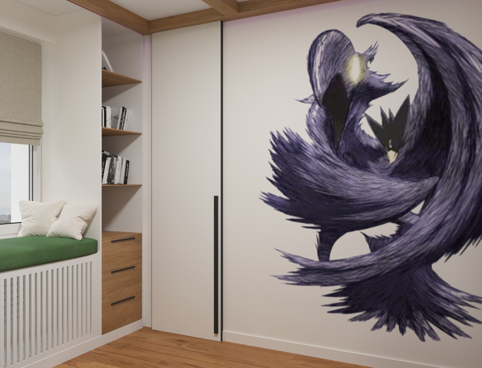 Проект квартиры в Москве, джапанди