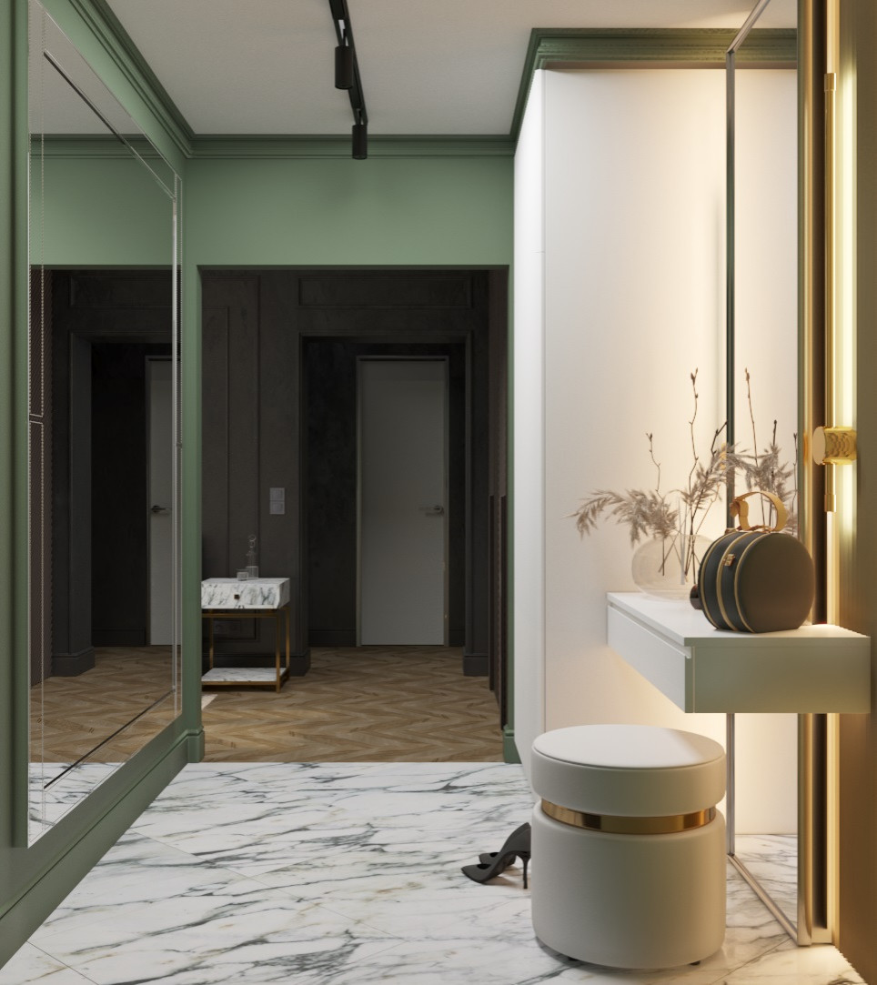 Проект: квартира 60 м2 на Королева, г. Санкт-Петербург