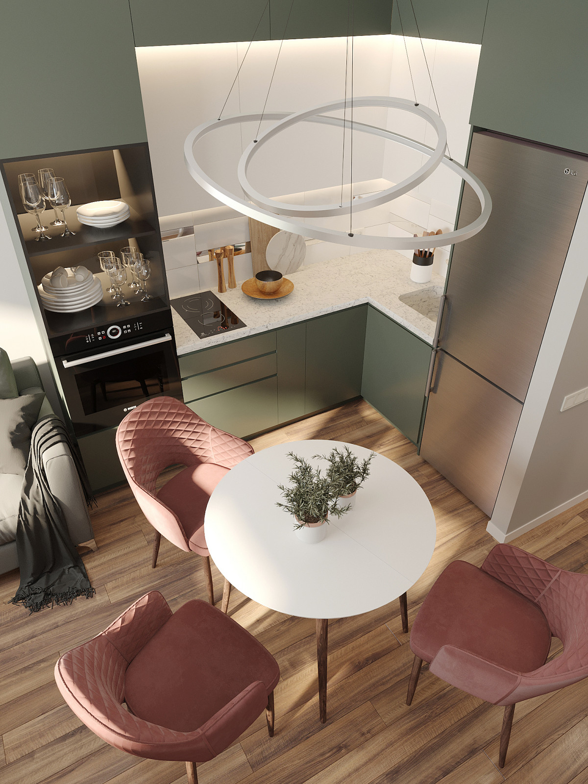 Квартира "On the 14th floor" в ЖК Скандинавия