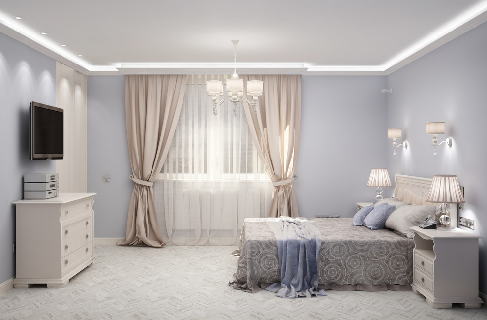 Под парусами. Спальная комната.