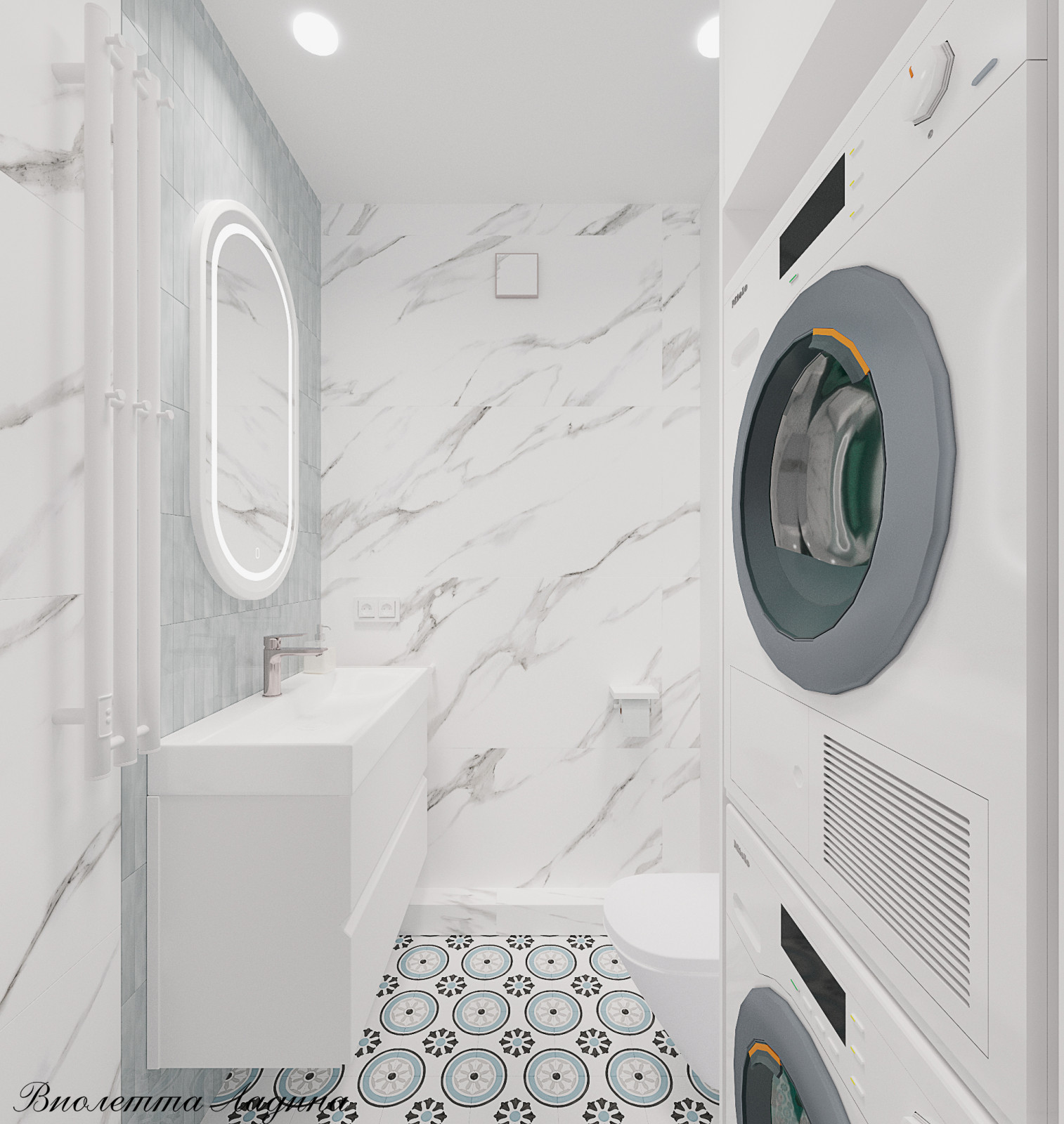 Квартира  в светлых тонах.. Двушка.