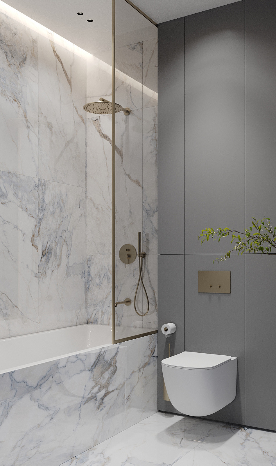 Брутальный интерьер квартиры 85 кв.м. в Москве. Проект