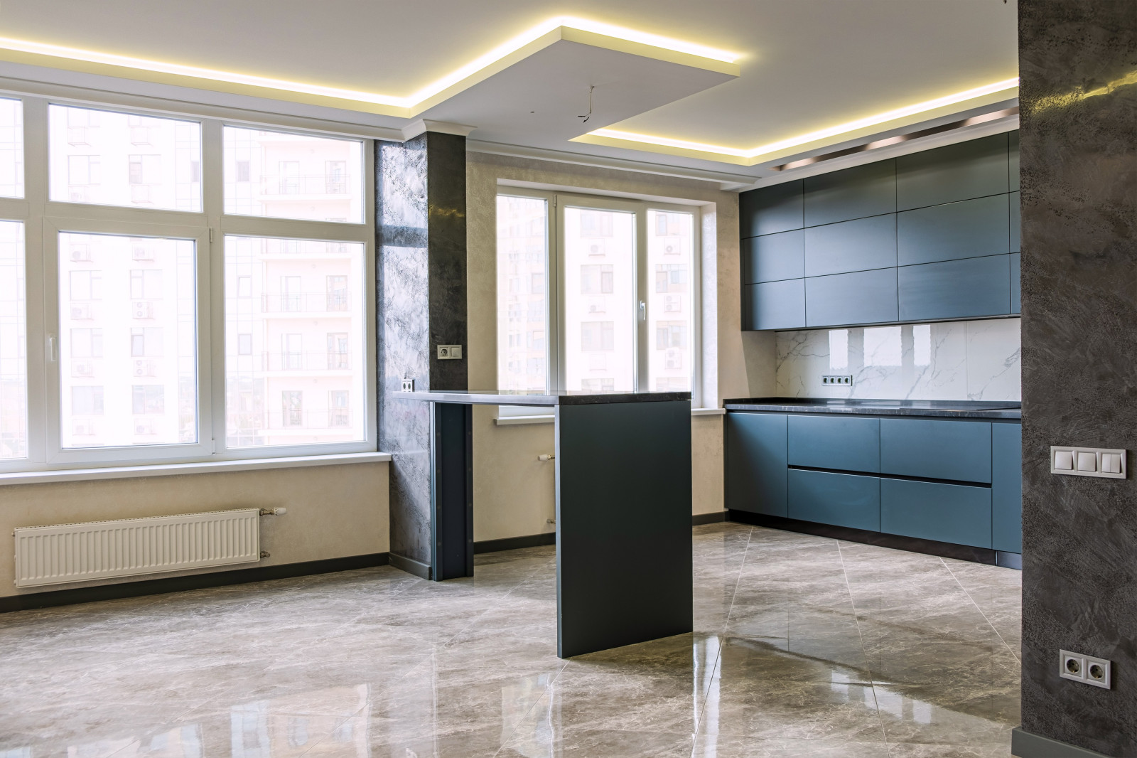 Обложка проекта: Комплексный ремонт трехкомнатной квартиры 93 м²