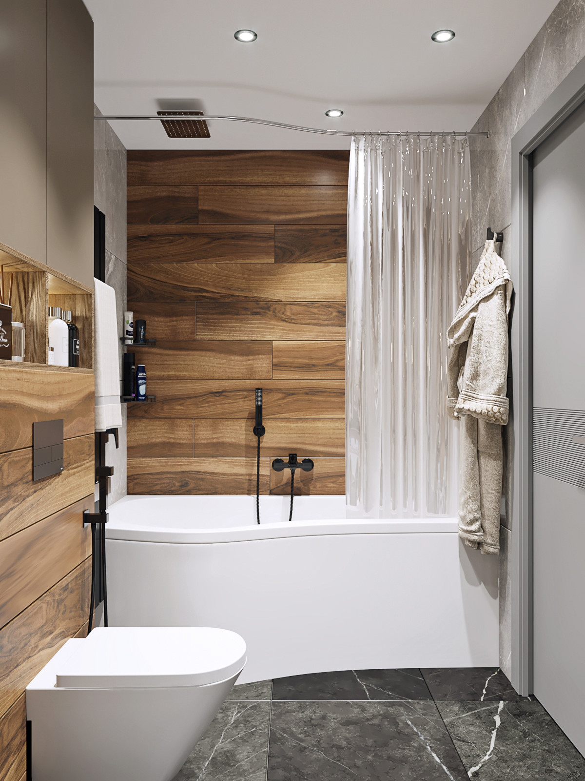 Обложка проекта: Однокомнатная квартира в современном стиле с элементами лофта