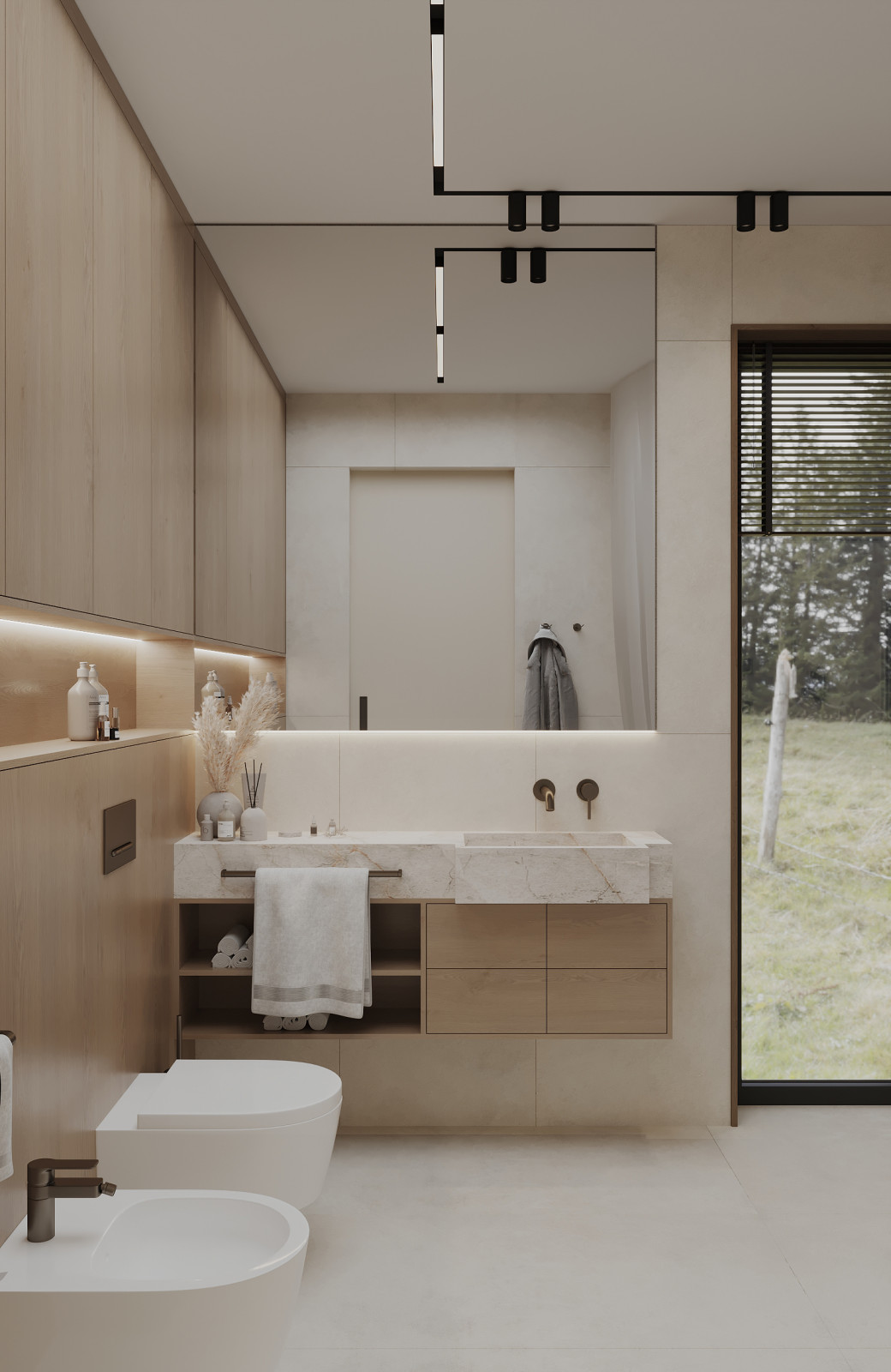 Интерьер дома в КП Урман