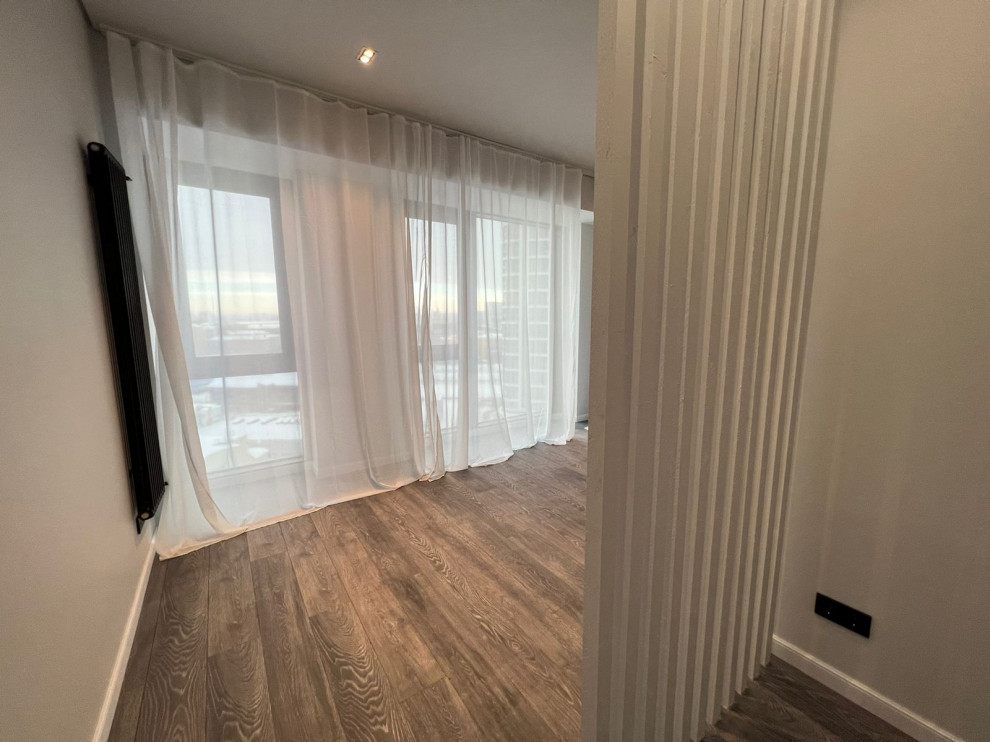 Обложка проекта: Квартира на продажу в серых оттенках.