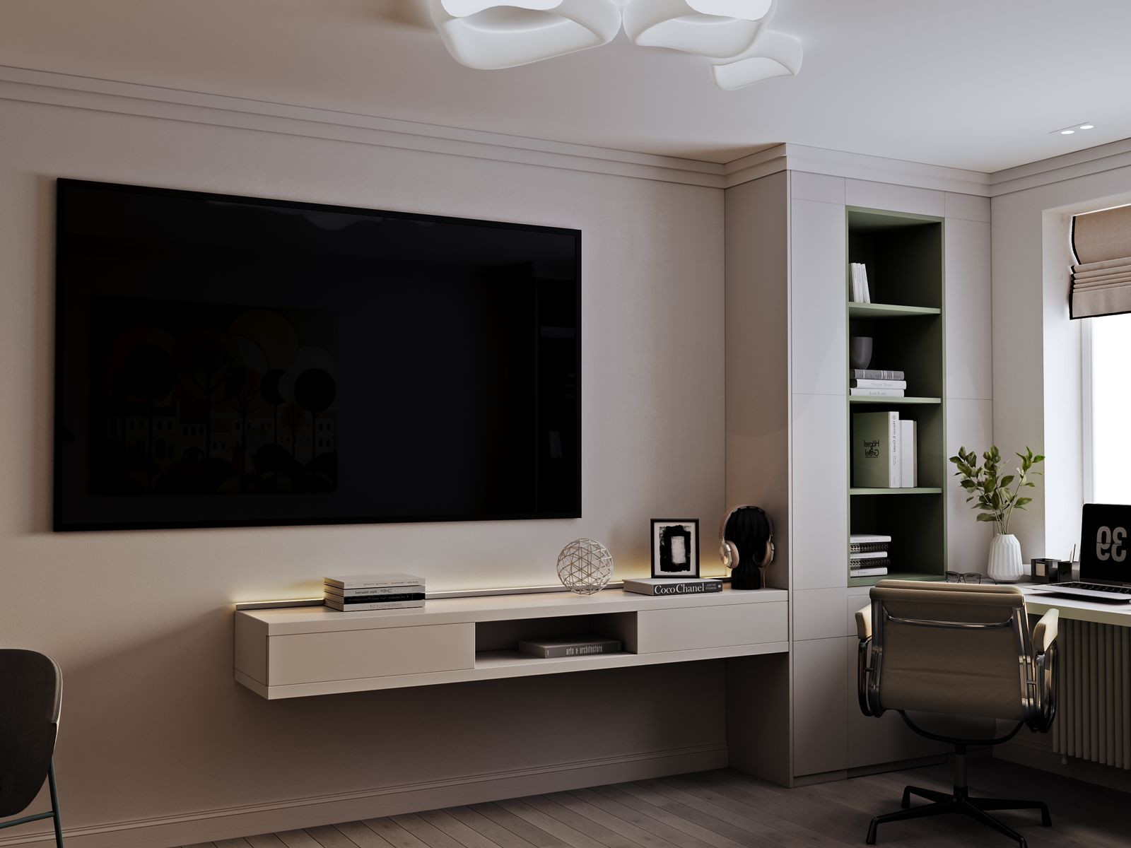 Проект однокомнатной квартиры для милой Анастасии