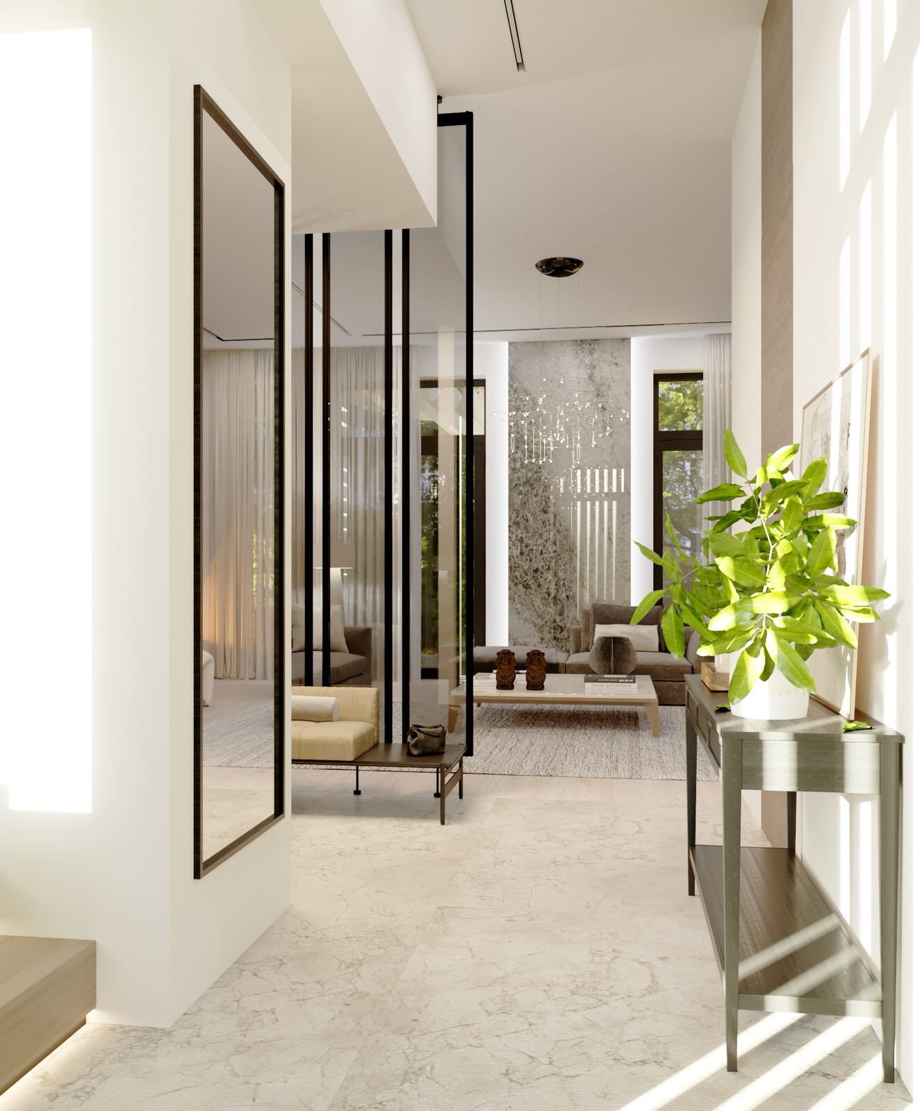 Гостиная в современном стиле