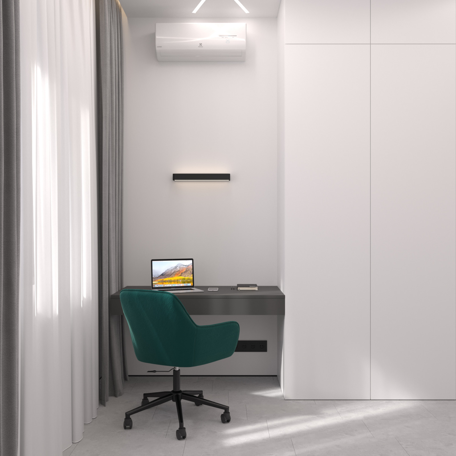 Дизайн-проект загородного дома 100 кв.м.