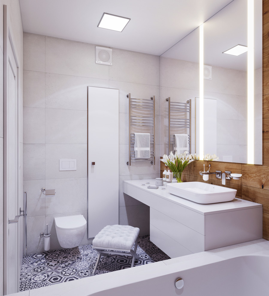 Интерьер трехкомнатной квартиры