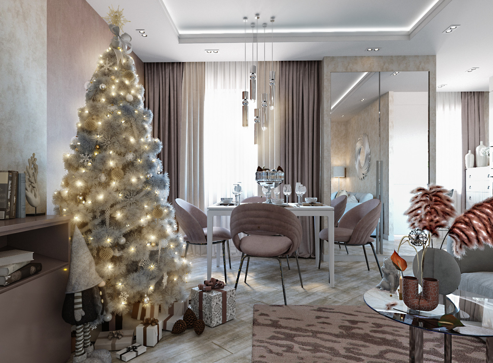 Гостиная в современном стиле