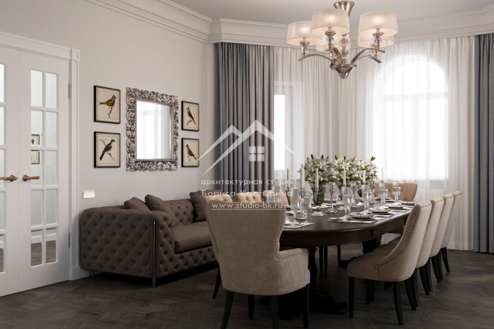 Дизайн-проект частного дома, 500 кв.м.