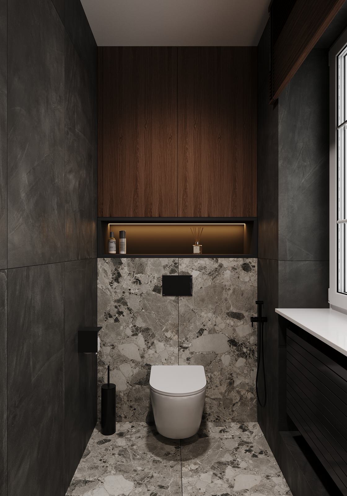 Интерьер загородного дома кардинально отличающийся от домов в округе