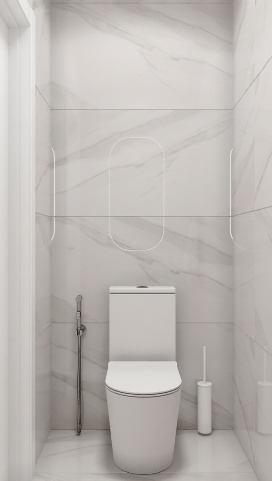 Квартира с современной гостиной с отсылками к ар-деко. Проект 2022 года