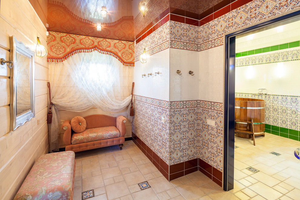 Интерьер гостевого дома с баней в Нижегородской области