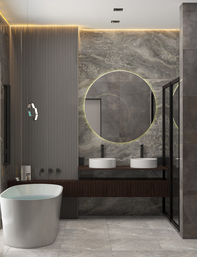 Частный дом в стиле неоклассика и лофт