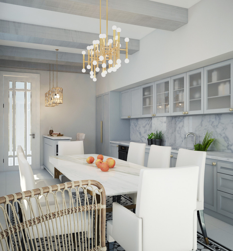 Проект двухэтажного загородного дома