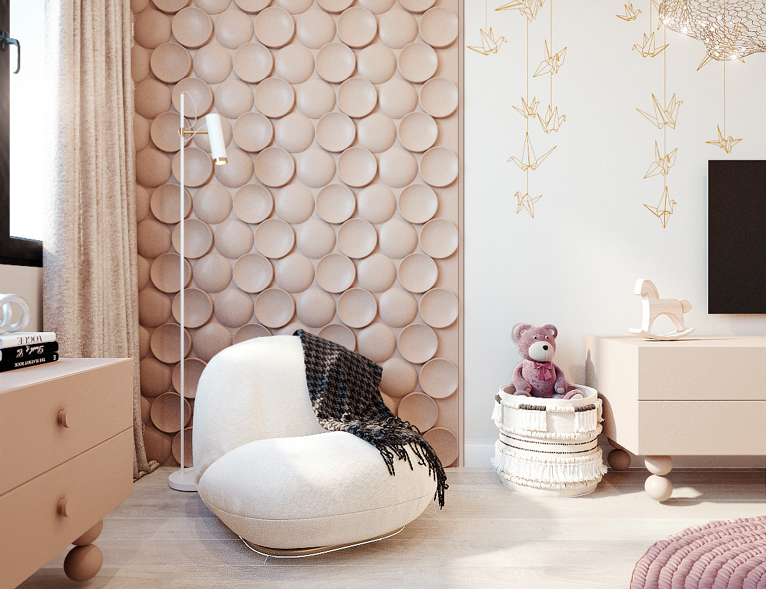 Проект интерьера в современном стиле для современной семьи