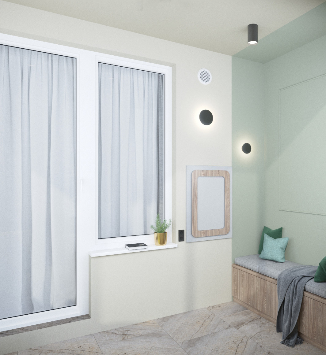 Квартира в доме ар-деко