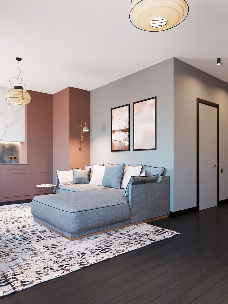 Квартира-студия для молодой девушки