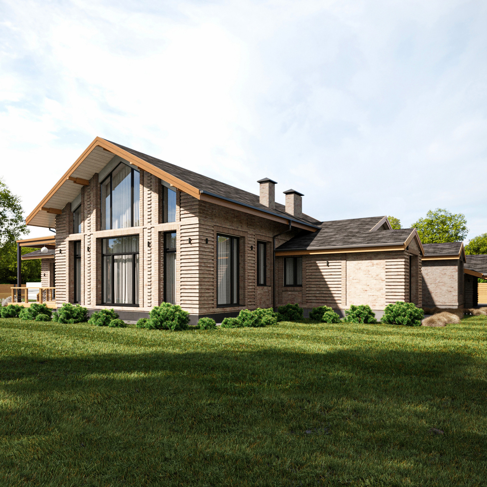 Одноэтажный дом в Курске