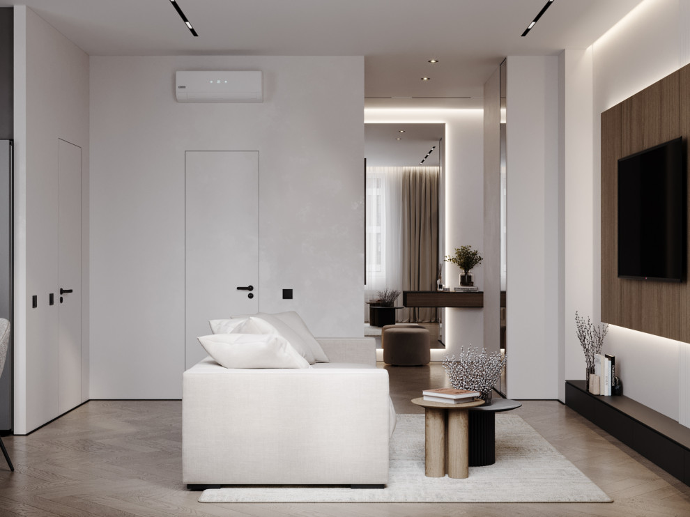 Идеальный современный интерьер в ЖК Homecity