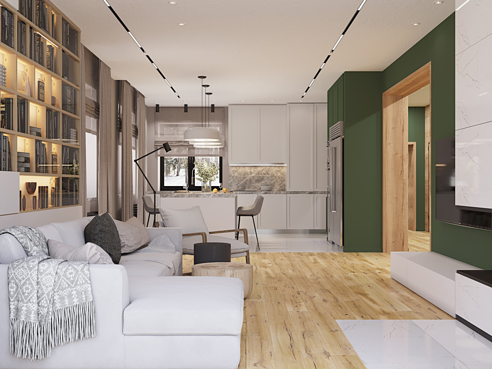 Обложка проекта: Проект загородного дома для молодой семьи