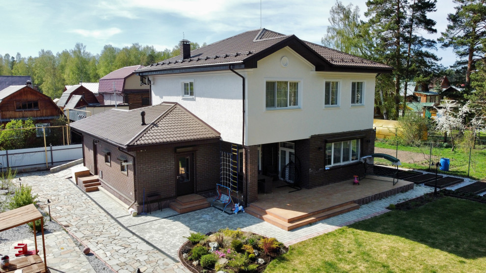 Коттедж в поселке Балтым по проекту ZZ2