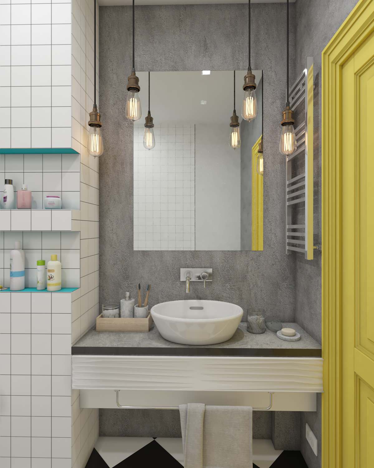 Студия 34 кв.м, г.Воронеж, "Капля Желтого"