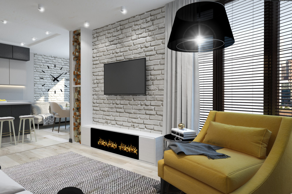 Квартира студия 45 кв м ЖК Возрождение