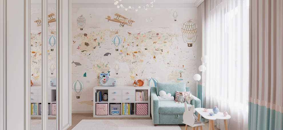 Дизайн двухкомнатной квартиры 60 кв.м в ЖК Символ