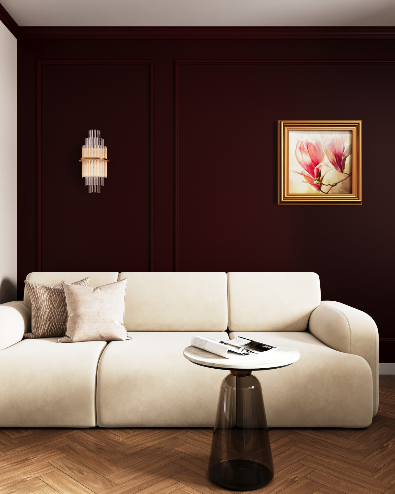 Обложка проекта: Элегантная квартира с нотками классики