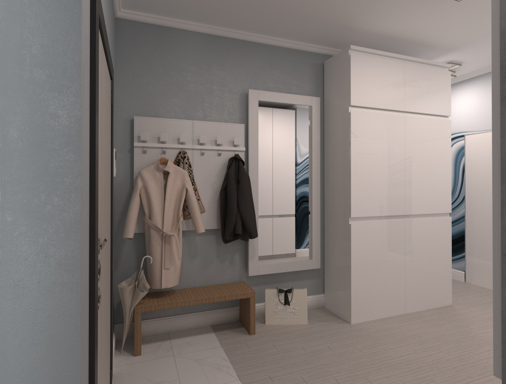 Трёхкомнатная квартира для молодой семьи с ребёнком.3 варианта.