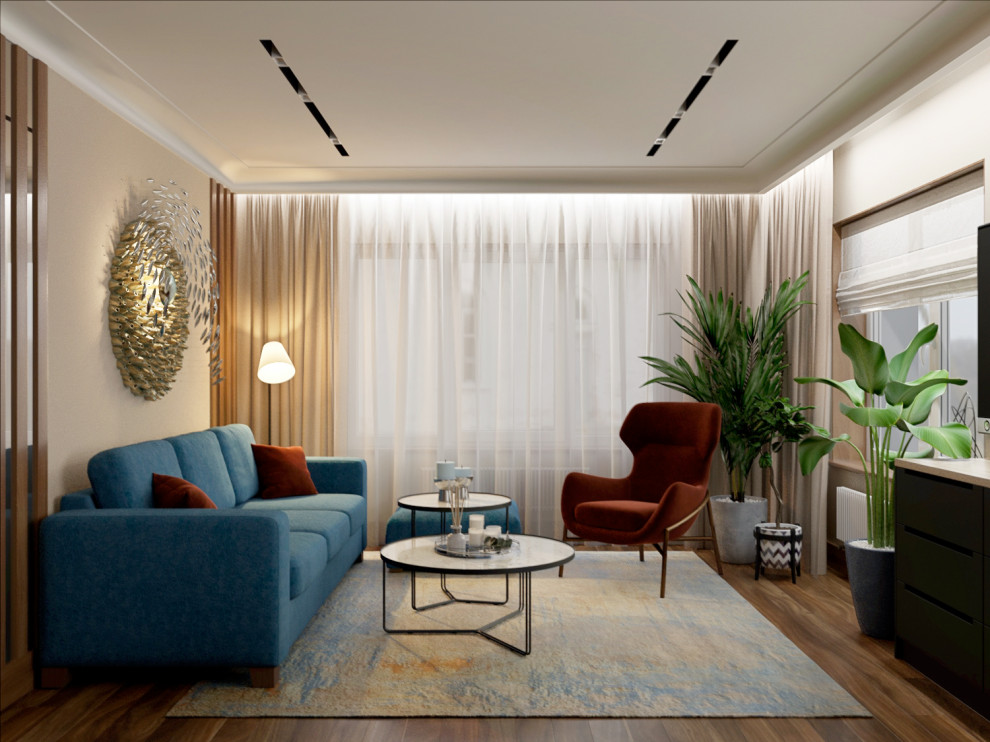 Визуализация трехномнатной квартиры для студии EEDS