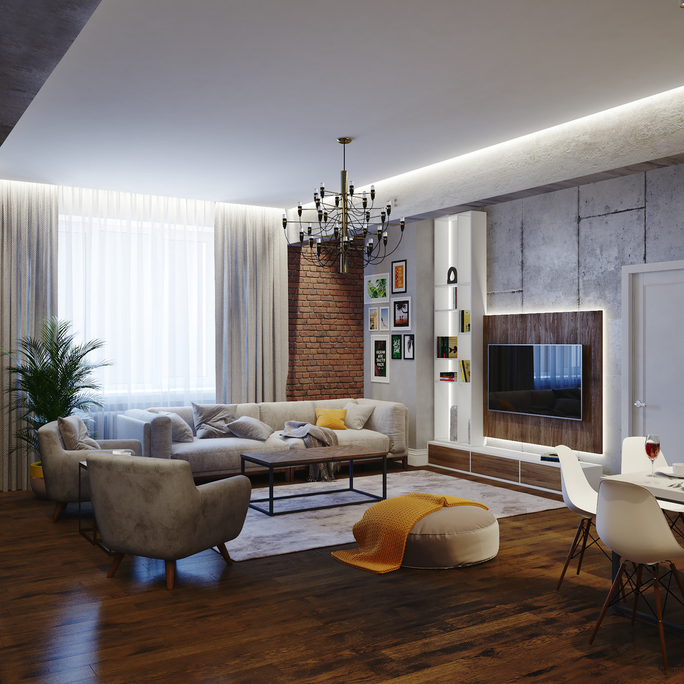 Атмосферный лофт в сталинке