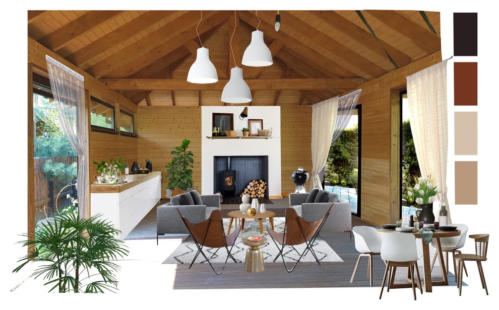 Беседка в Подмосковье