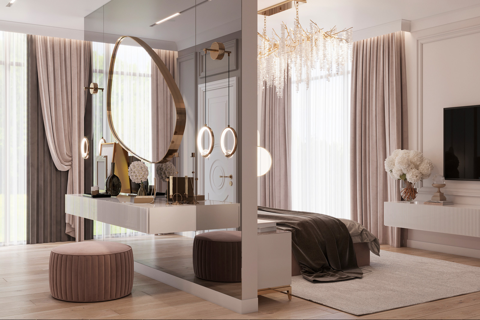 Дизайн-проект загородного дома 239 м2 в Воронеже