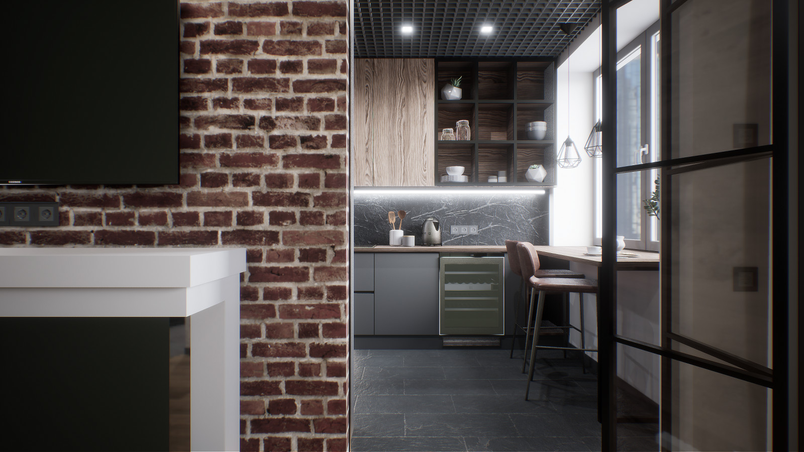 Трехкомнатная квартира в центре Москвы