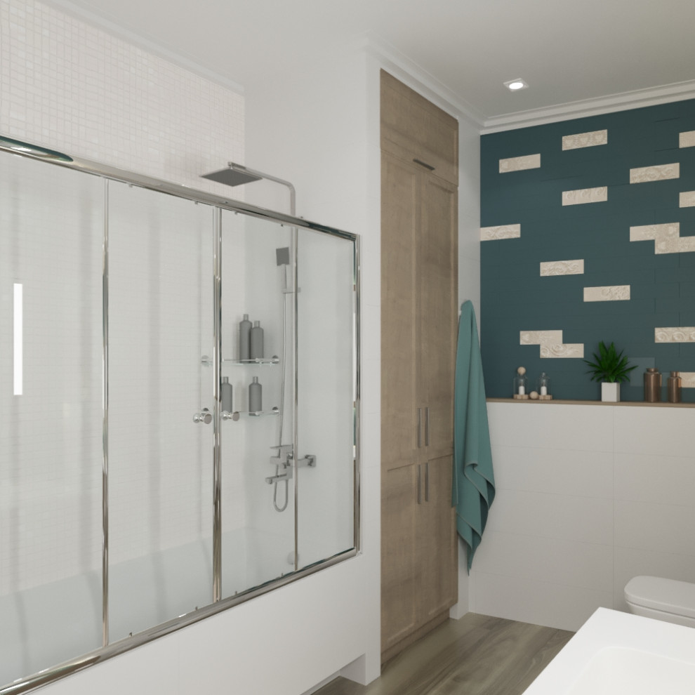 Дизайн проект квартиры 114 м2 в стиле "Неоклассика"