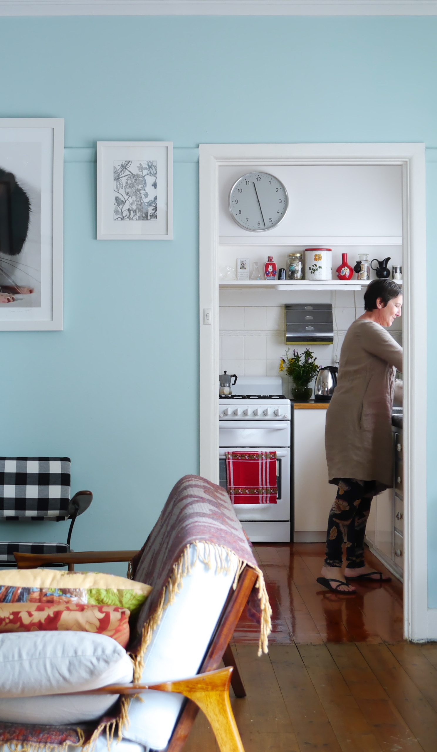 Houzz Австралия:  Коттедж со старинной мебелью в Мельбурне