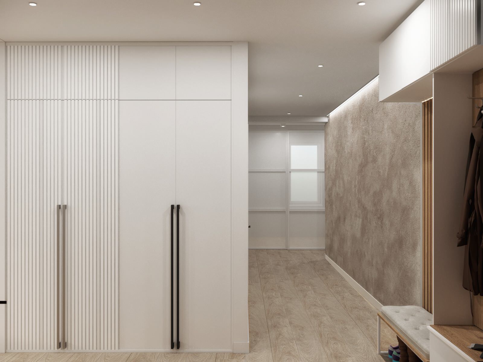 Проект общей площадью 100 кв.м. для семьи с дочкой