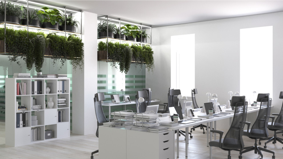 Обложка проекта: Дизайн-проект офисного пространства