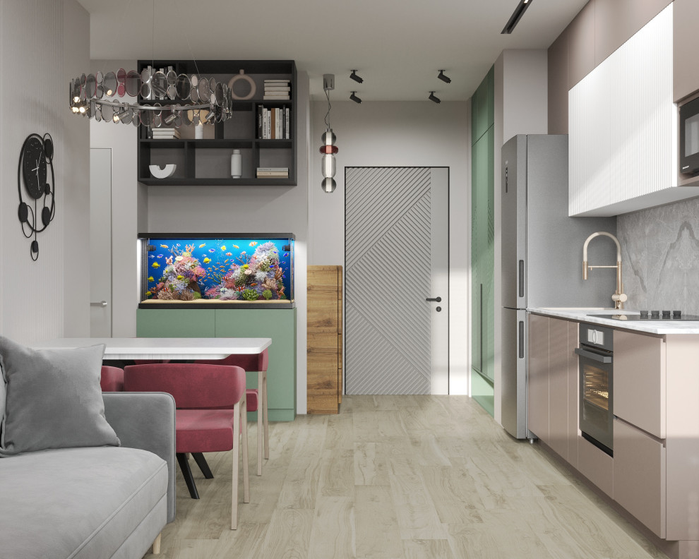 Обложка проекта: 1-комн кв-ра ЖК МИЛЛЕНИУМ 39.4 кв.м