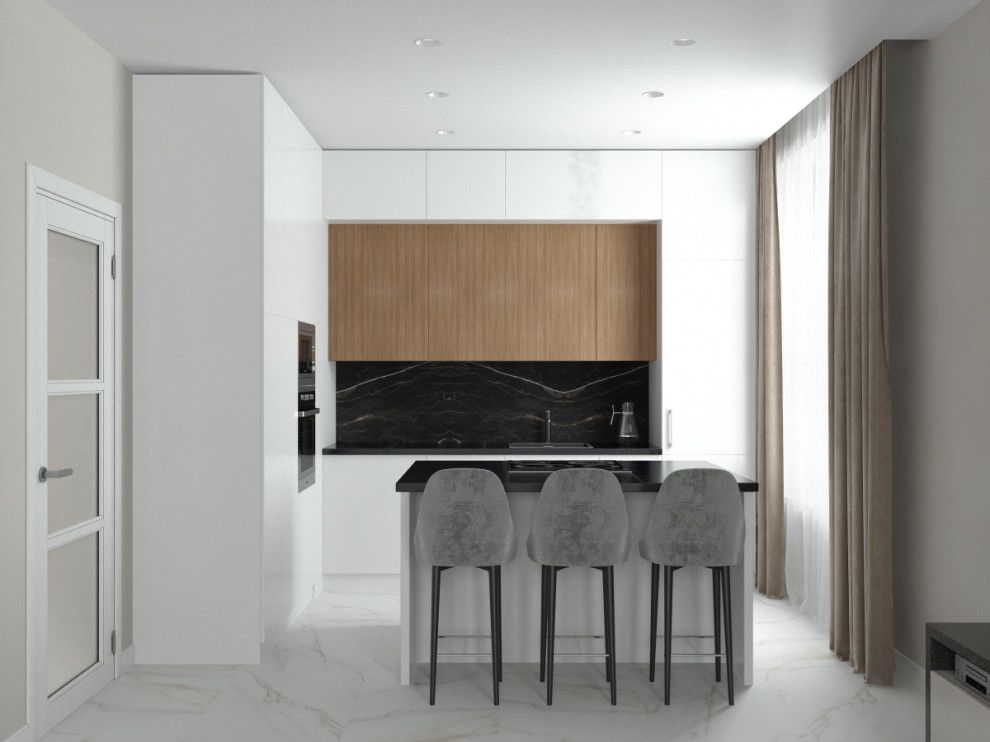 Обложка проекта: Двухкомнатная квартира на Жукова