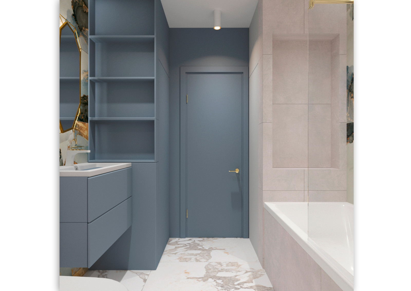 Ванные комнаты.