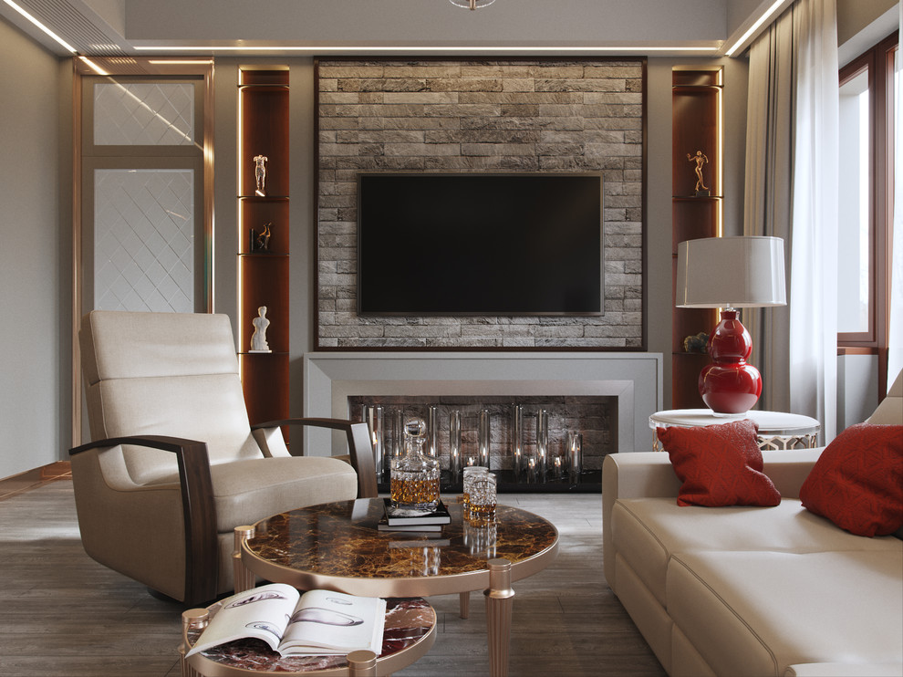 Квартира в ЖК "Гранвиль" | Интерьерное освещение