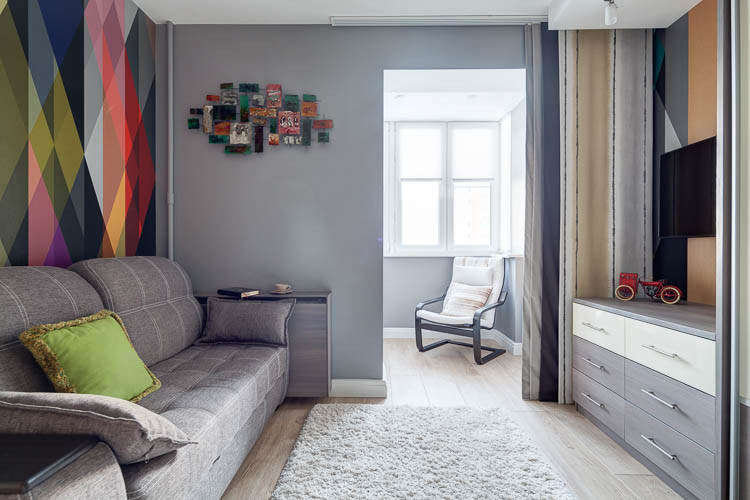 ул.Александры Монаховой 2+1 объединение квартир