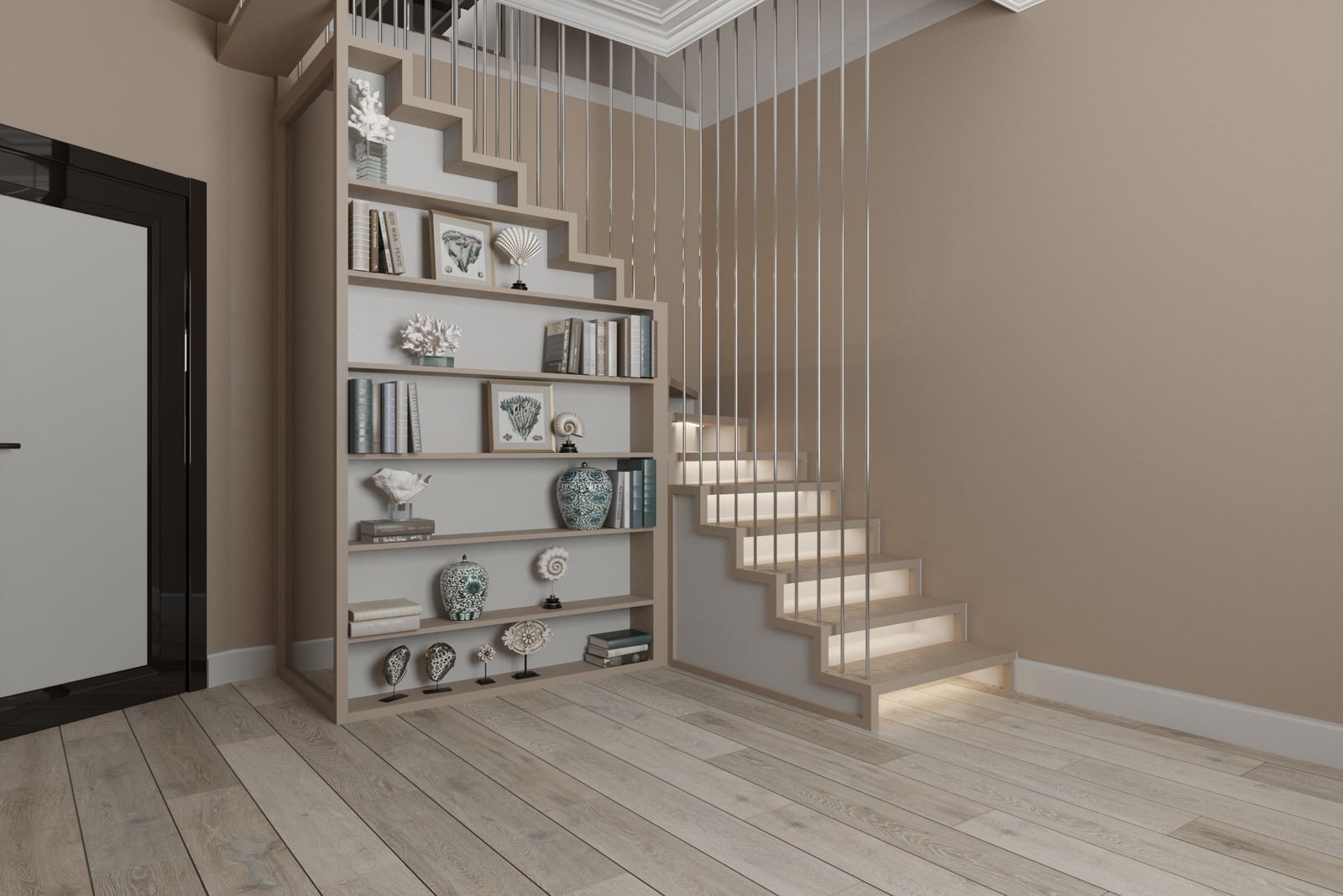 House_004_визуализация интерьера мансарды в частном доме