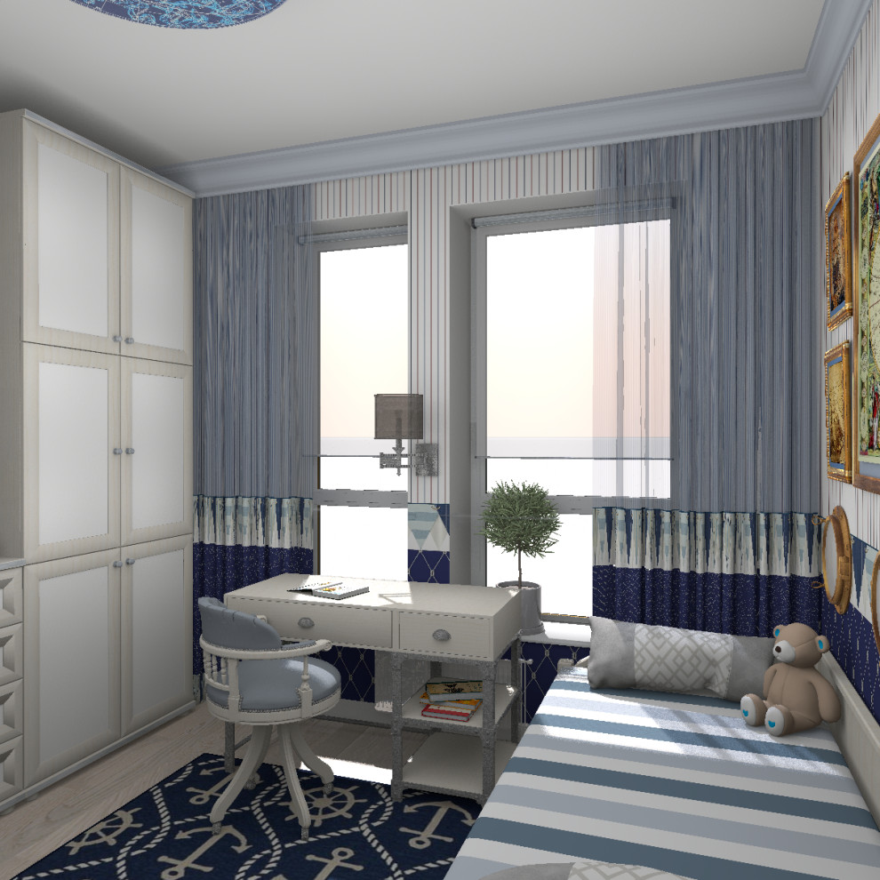 Перепланировка однокомнатной квартиры в Коммунарке для мамы с сыном